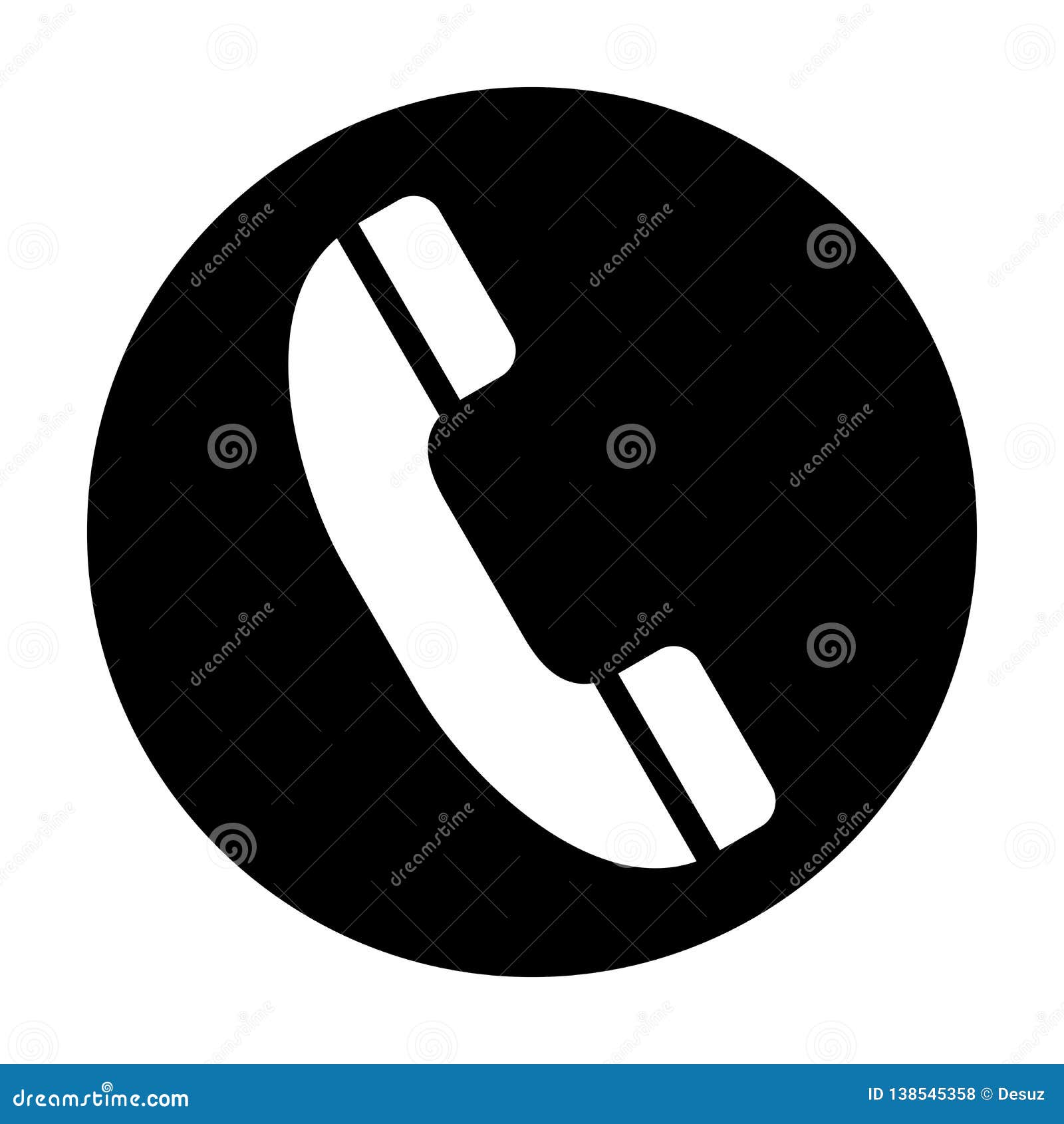 Call phone icon | Stock vector | Colourbox