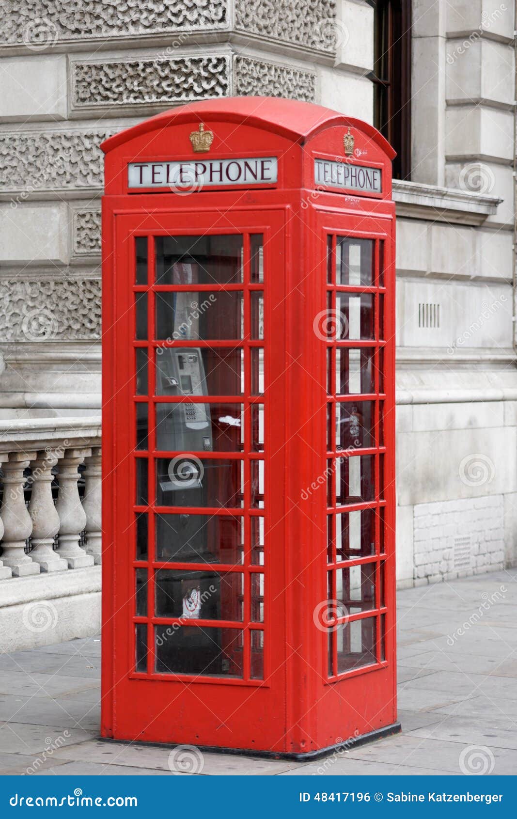 Phone box in London stock photo. Image of dial, european 48417196