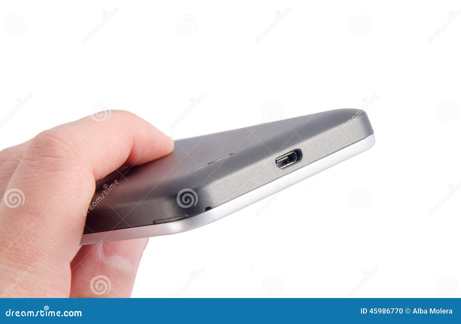 Phone chargein stock photo. Image of services, holding 45986770