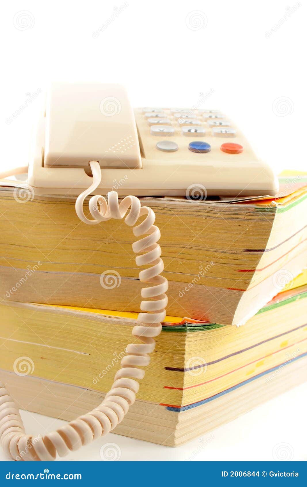 Phone directories stock photo. Image of landline, business 2006844