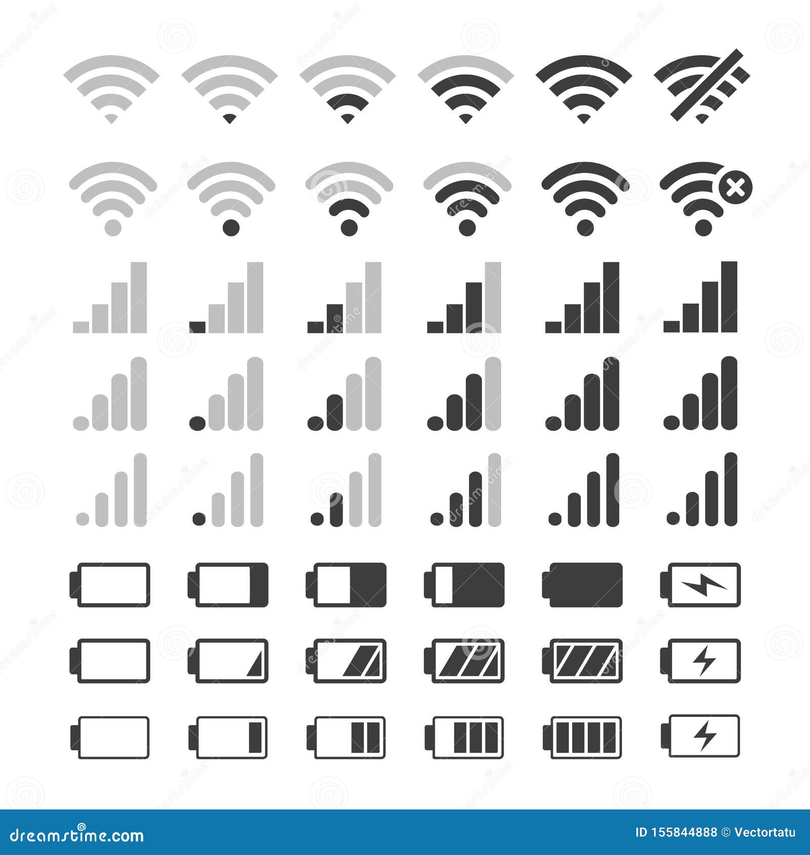 phone signal and battery icons