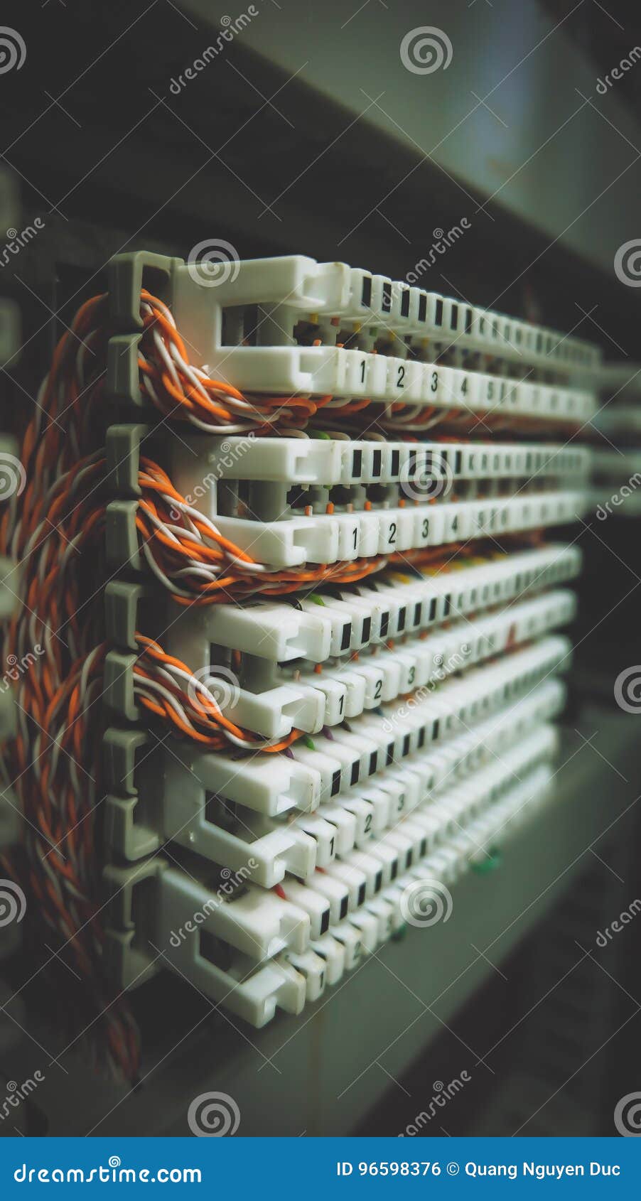 Phone System Connectors stock photo. Image of phone, copper - 96598376