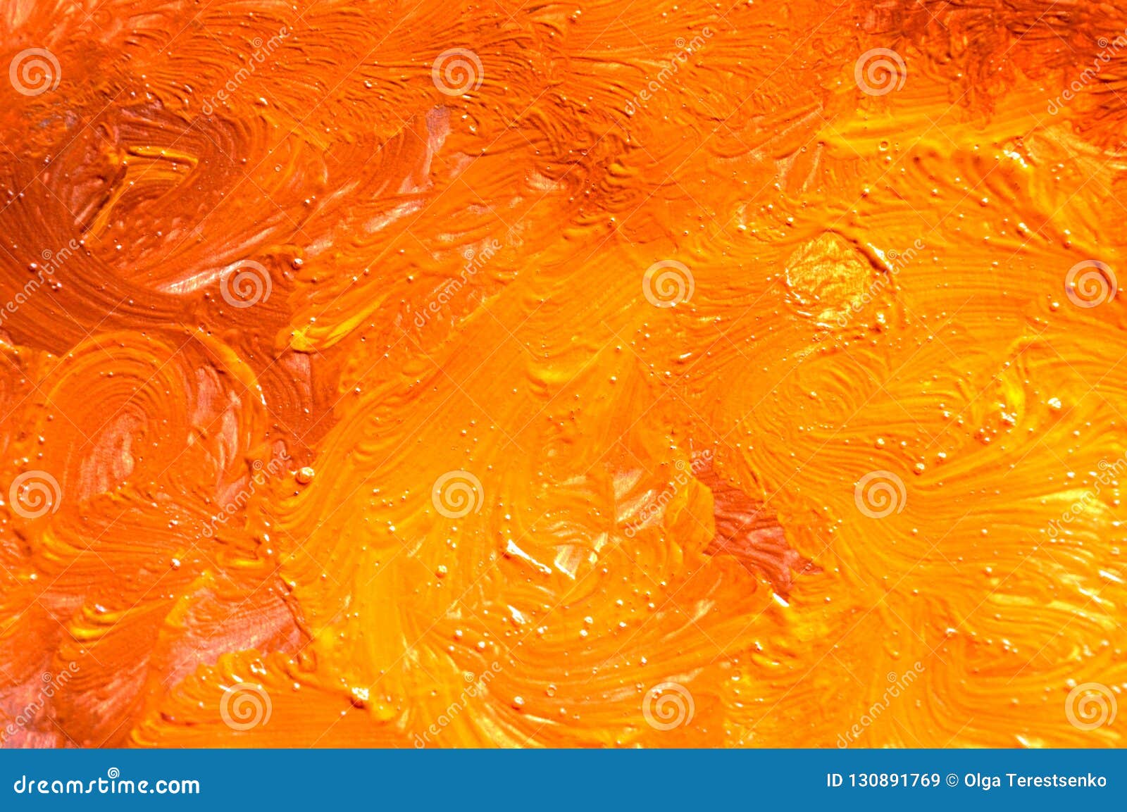 A Photo of an Abstract Gouache Painting Stock Image - Image of paper ...