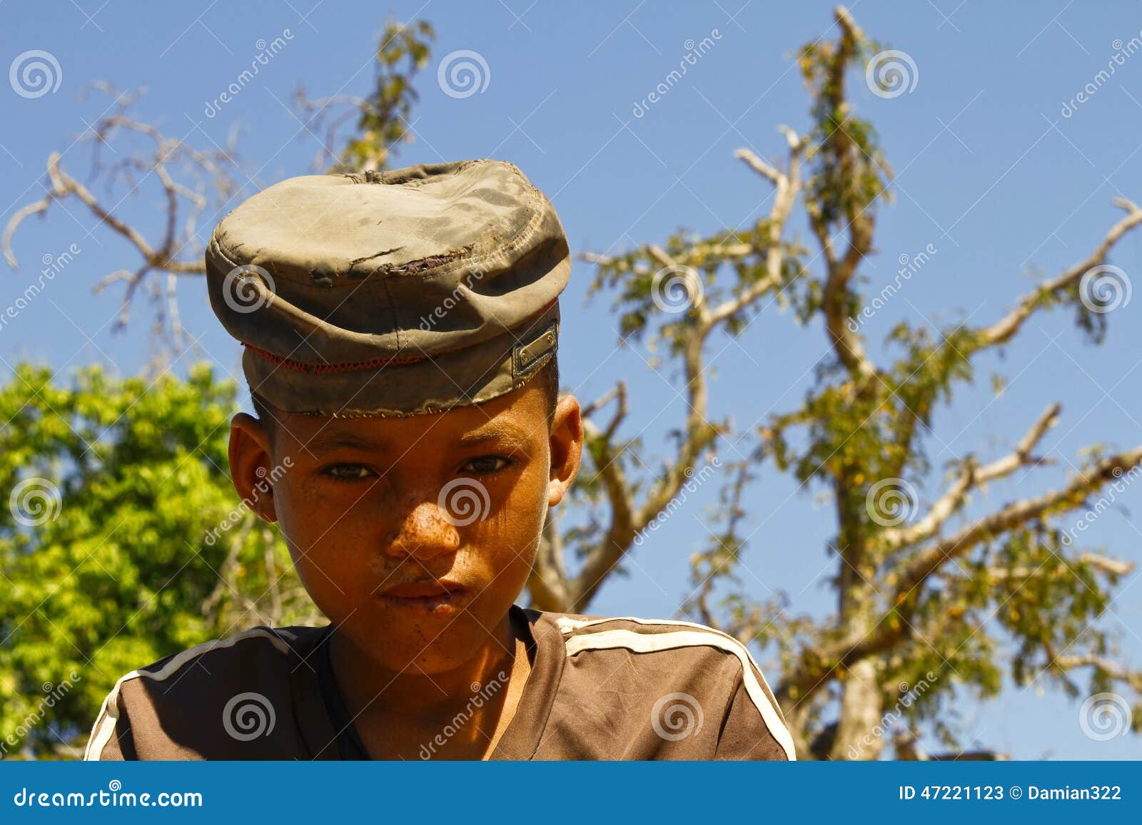 Photo of Adorable Young Happy Boy - African Poor Child Stock Image ...