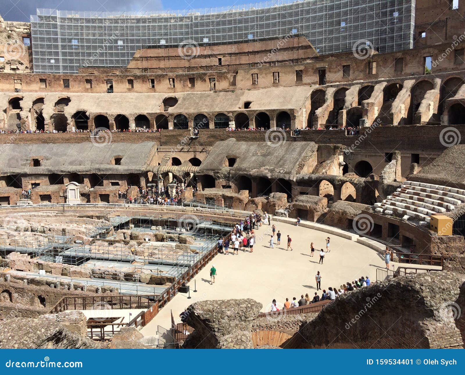 Photo Of Ancient Coliseum In Roma Editorial Photo Image Of