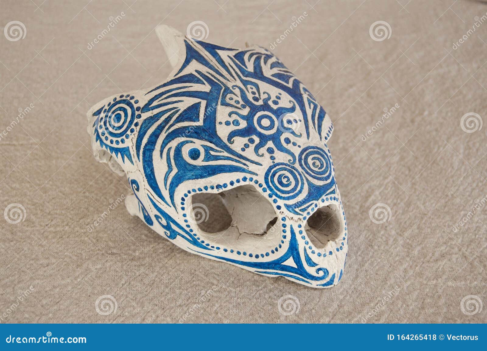 Cow Skull Side View Royalty Free Stock Image 3721312