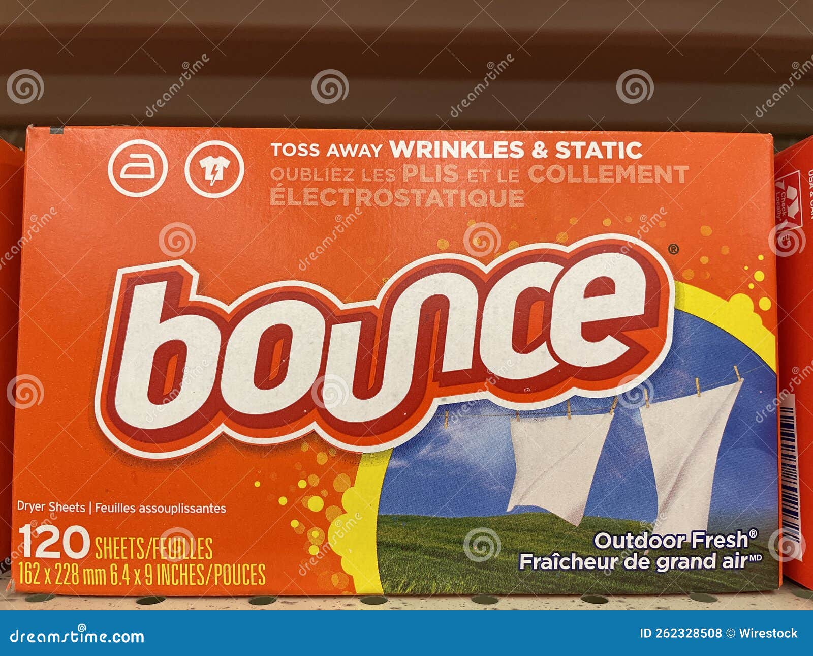 Photo of Bounce Laundry Sheets Editorial Stock Photo Image of clean
