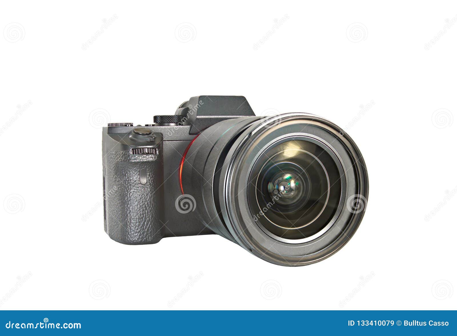 Photo of Camera Isolate on White Background Stock Image Image of
