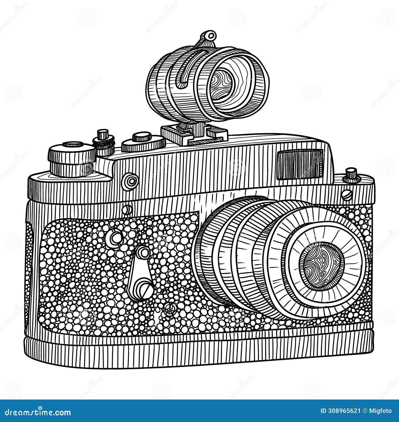 Sketch Dslr Camera Vector Art Grey Stock Vector (Royalty Free) 1304221711 |  Shutterstock