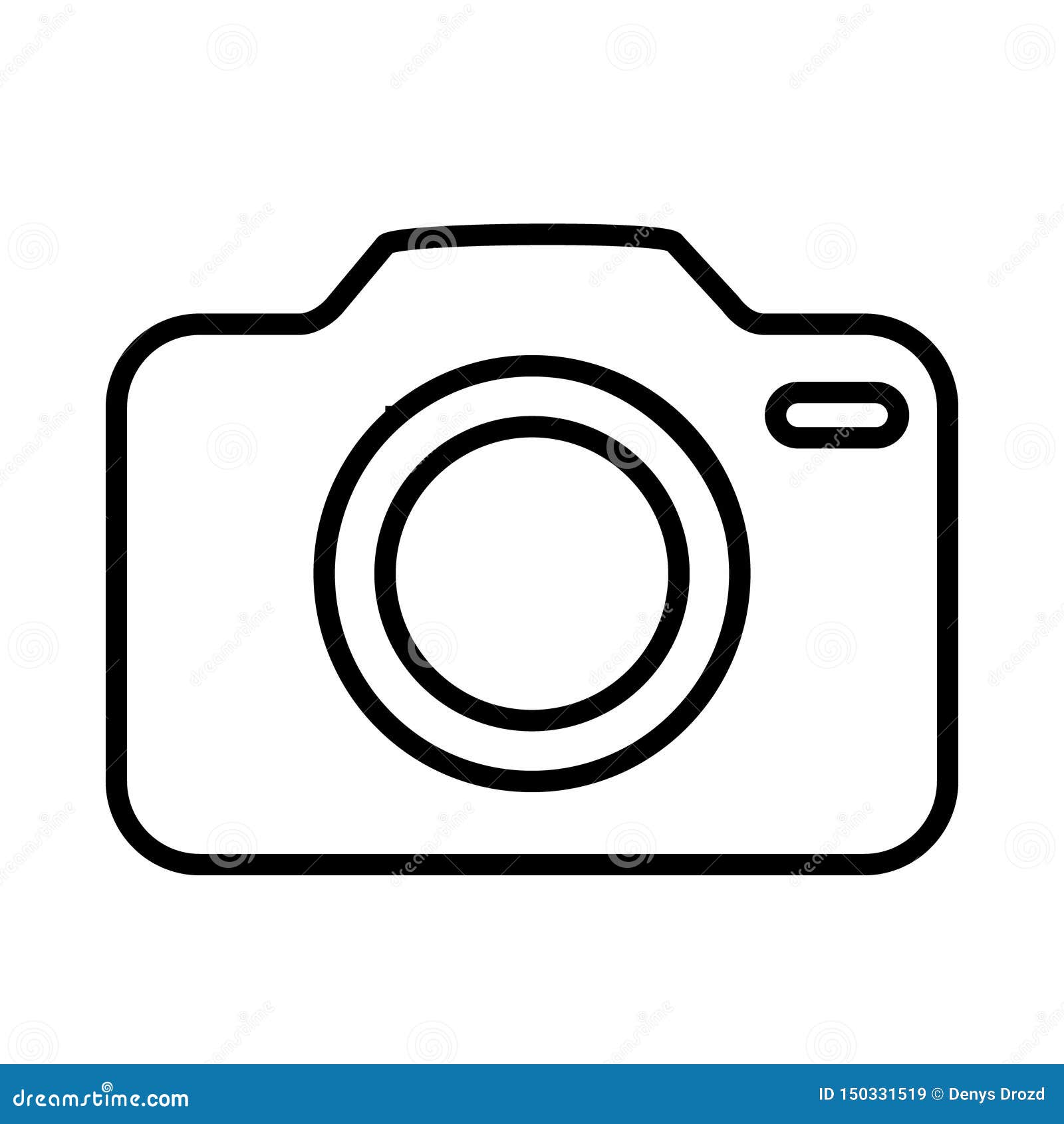 Photo Camera Vector Icon. Cam Vector Icon. Photo Camera Illustration ...