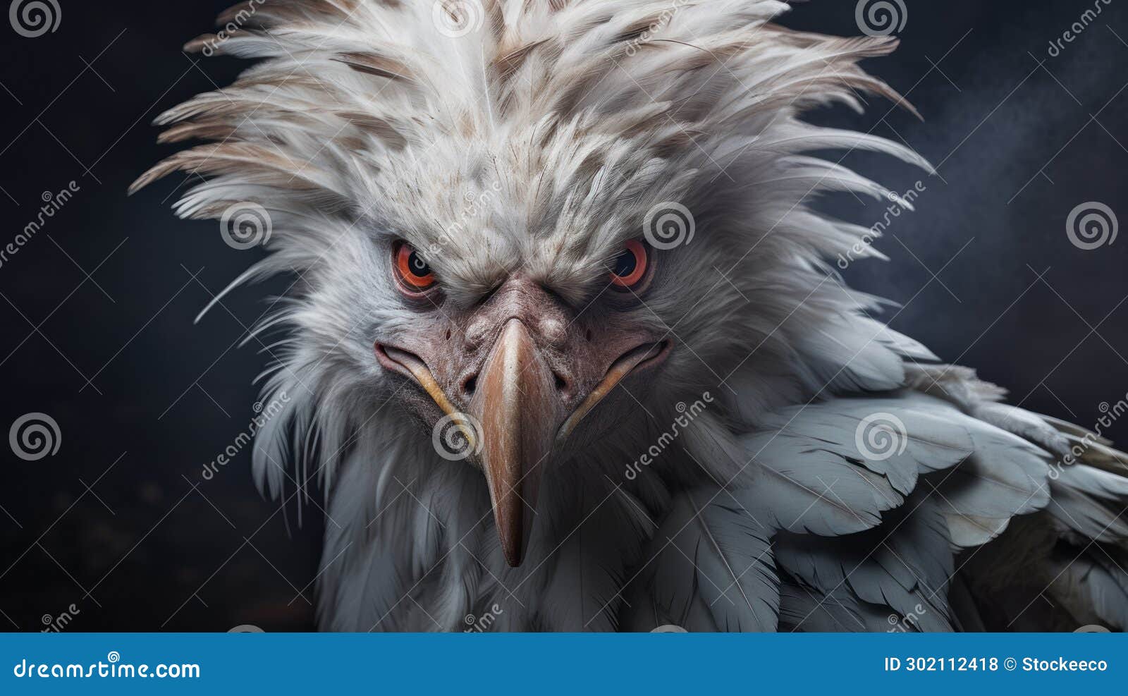 epic vulture battle: a dark night of zbrush-inspired portraiture