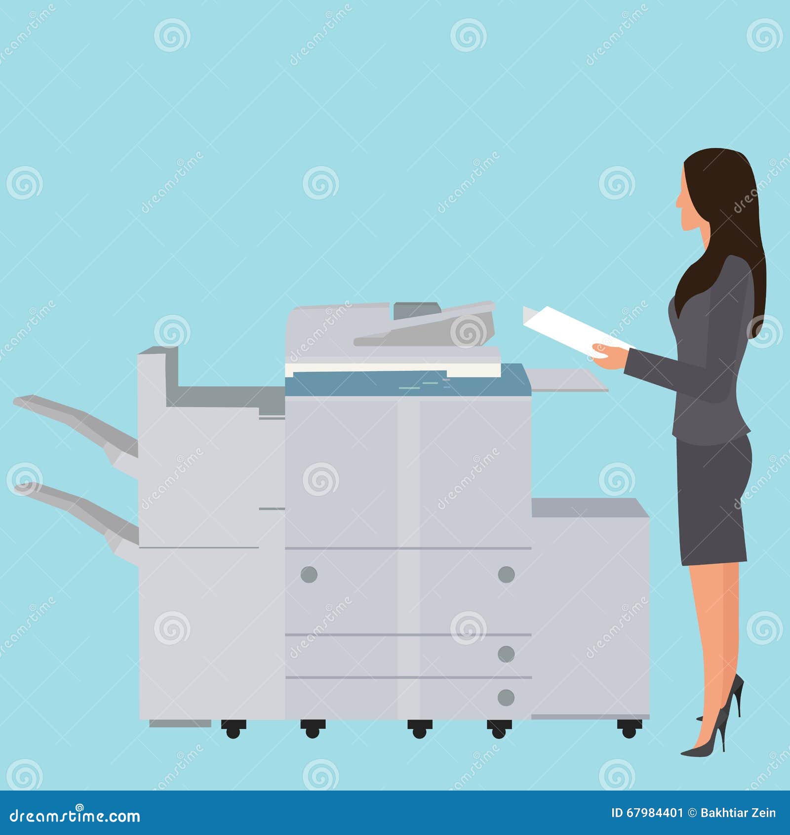 photocopying clipart