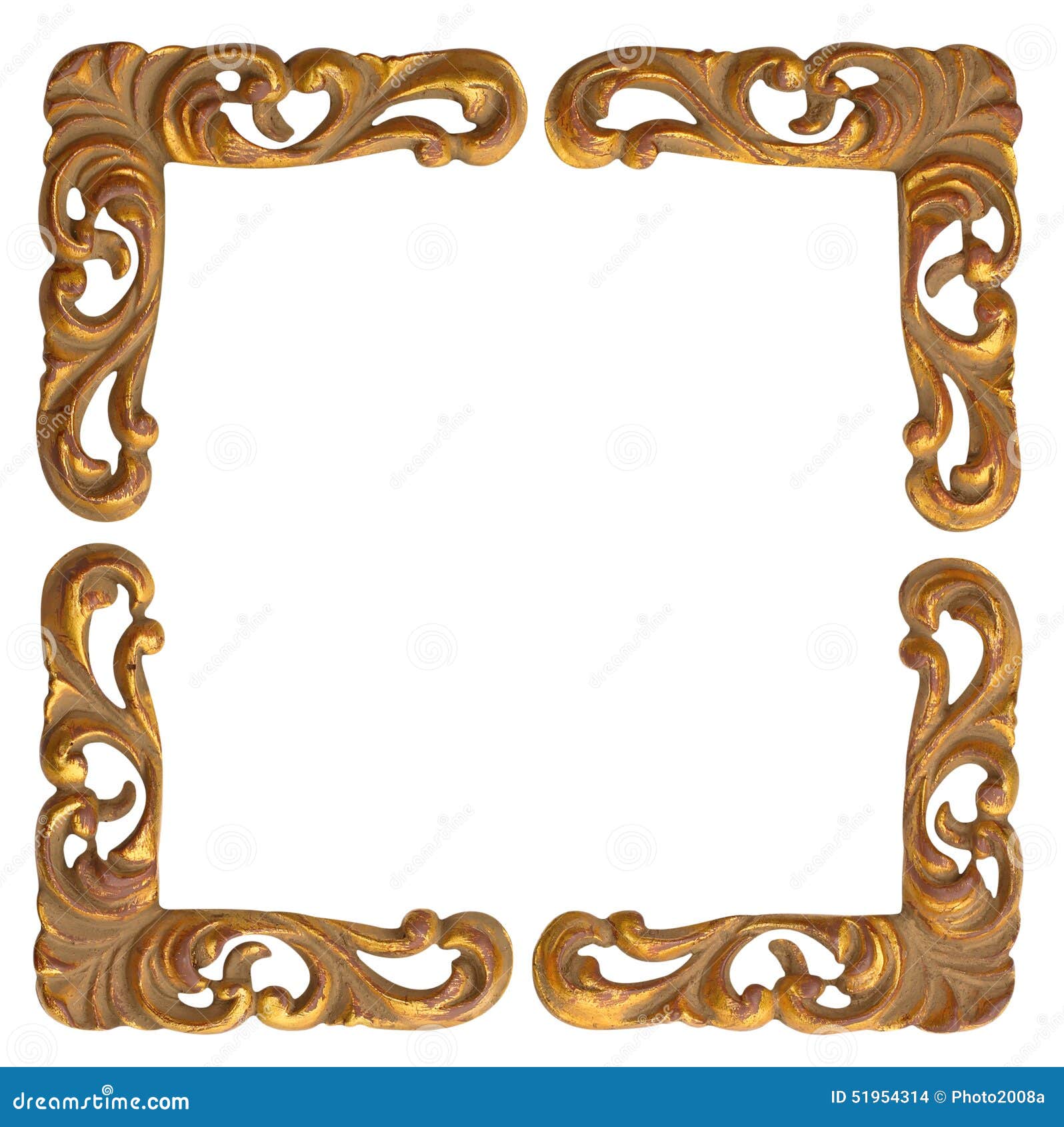 Photo corners stock photo. Image of decorative, isolated 51954314