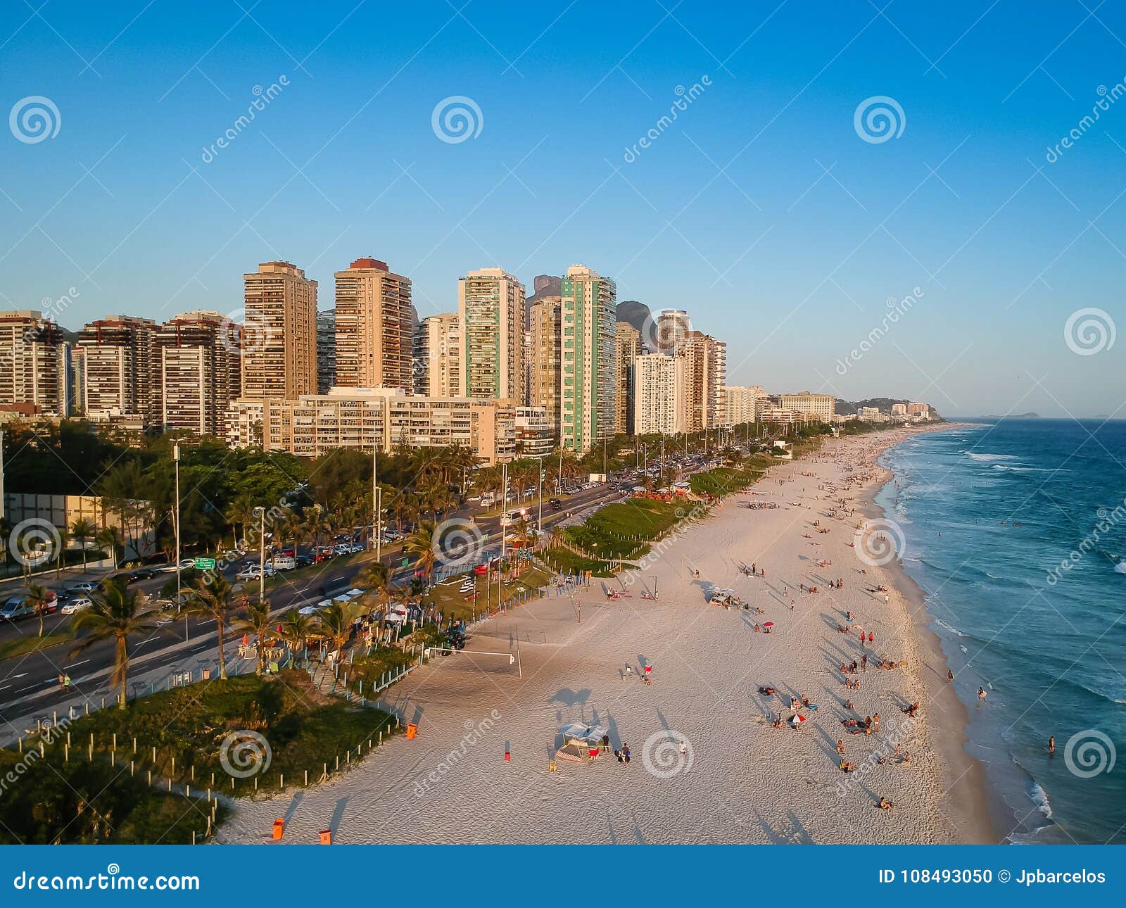 Photo De Bourdon De Plage De Barra Da Tijuca Pendant Le