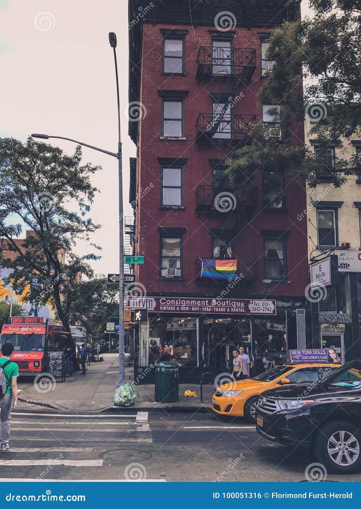 New York city streets editorial photo. Image of streets - 100051316