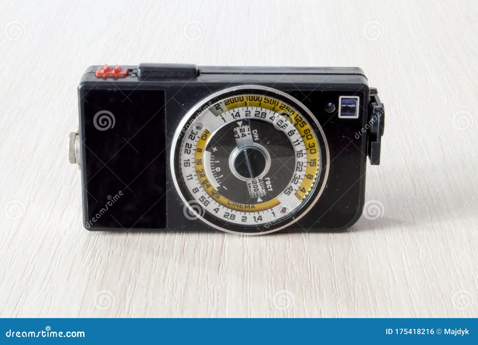 Photo exposure meter stock photo. Image of metering 175418216
