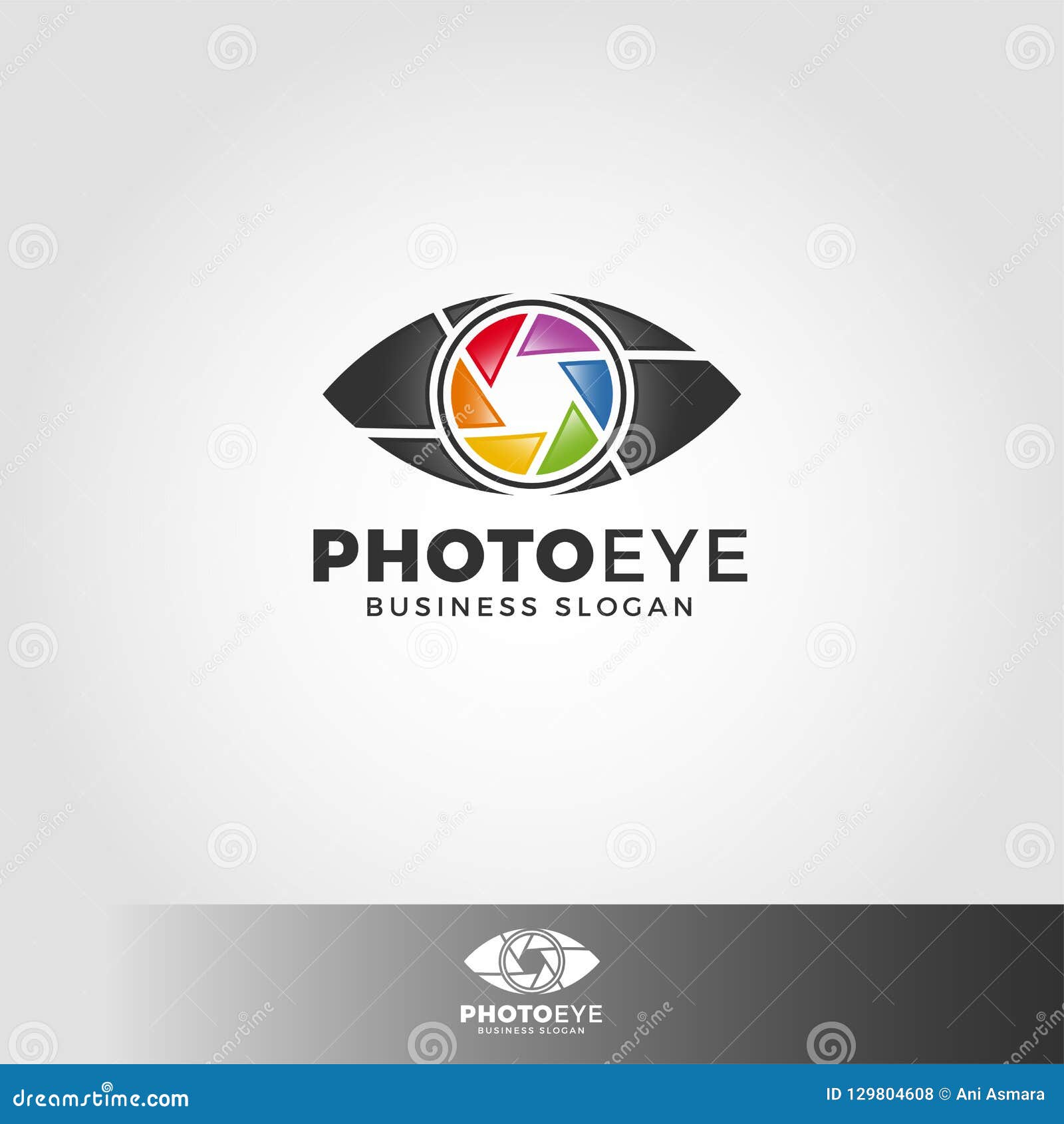 Photo Eye Camera Studio Logo Stock Vector Illustration of symbol