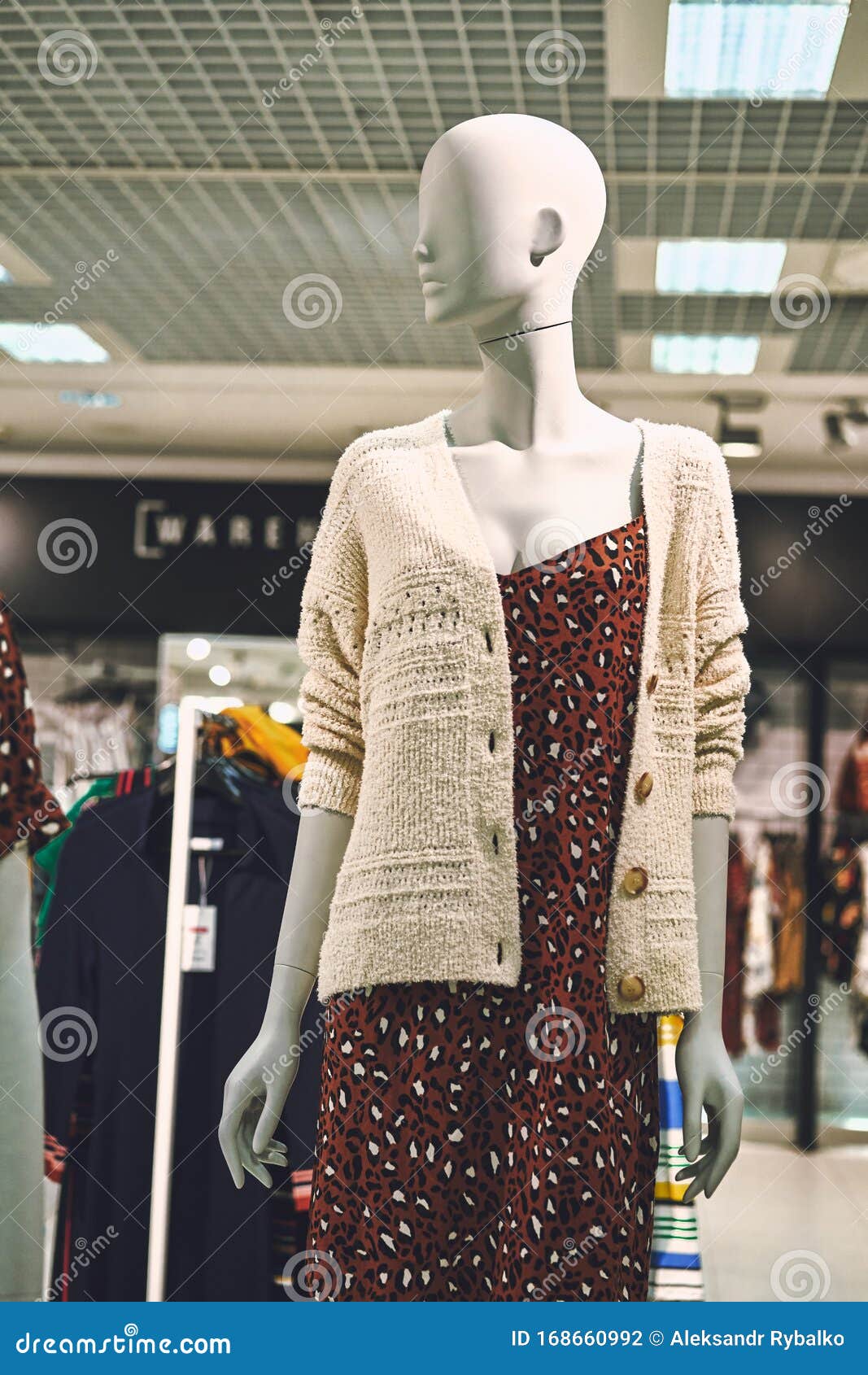 https://thumbs.dreamstime.com/z/photo-female-clothes-mannequin-bag-concepts-shopping-clearance-sale-big-discounts-168660992.jpg