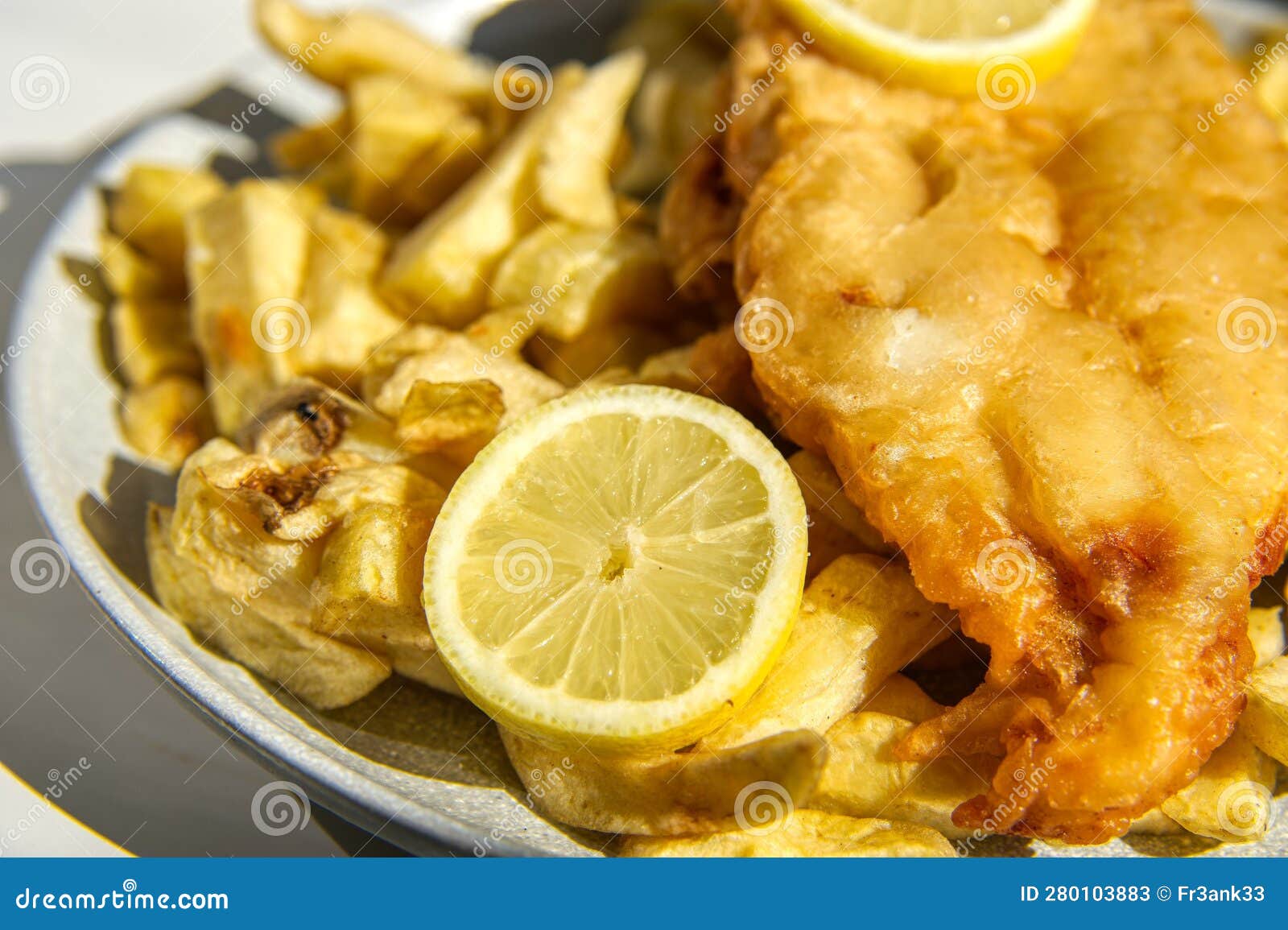 Fish and chips stock image. Image of plate, fish, english 280103883