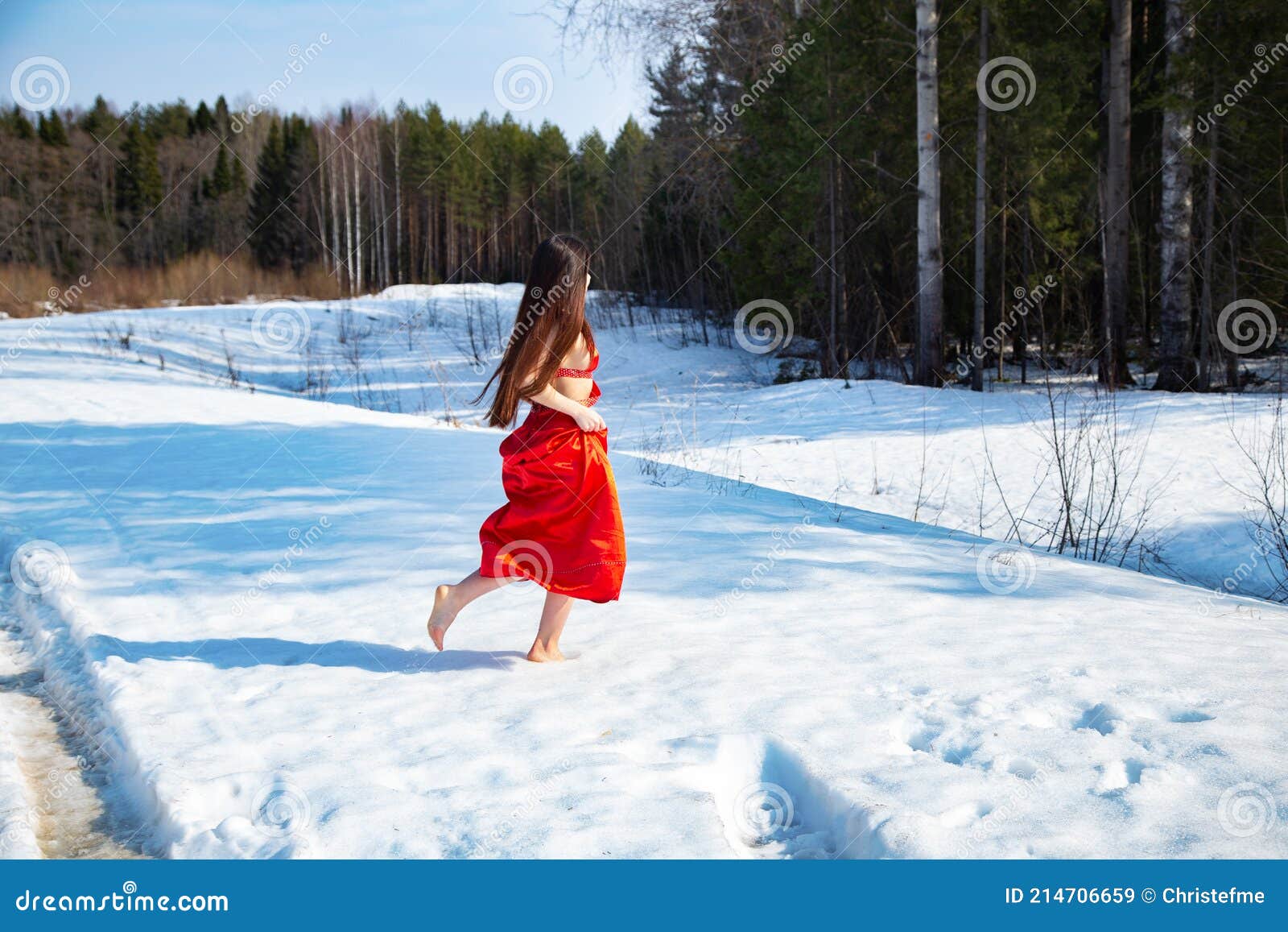 https://thumbs.dreamstime.com/z/photo-girl-red-dress-snow-spring-sunny-day-photo-barefoot-girl-red-dress-walking-snow-214706659.jpg?ct=jpeg