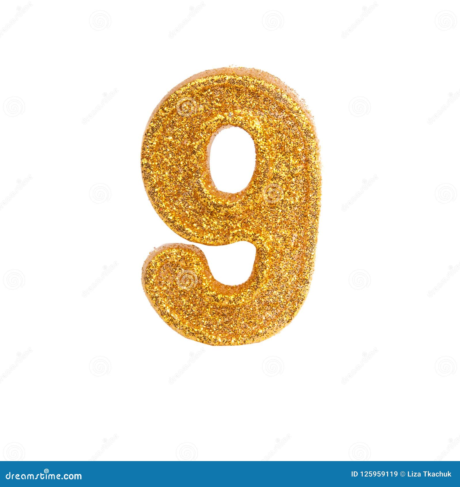 Photo of Golden Decorative Number Stock Image - Image of decorative ...