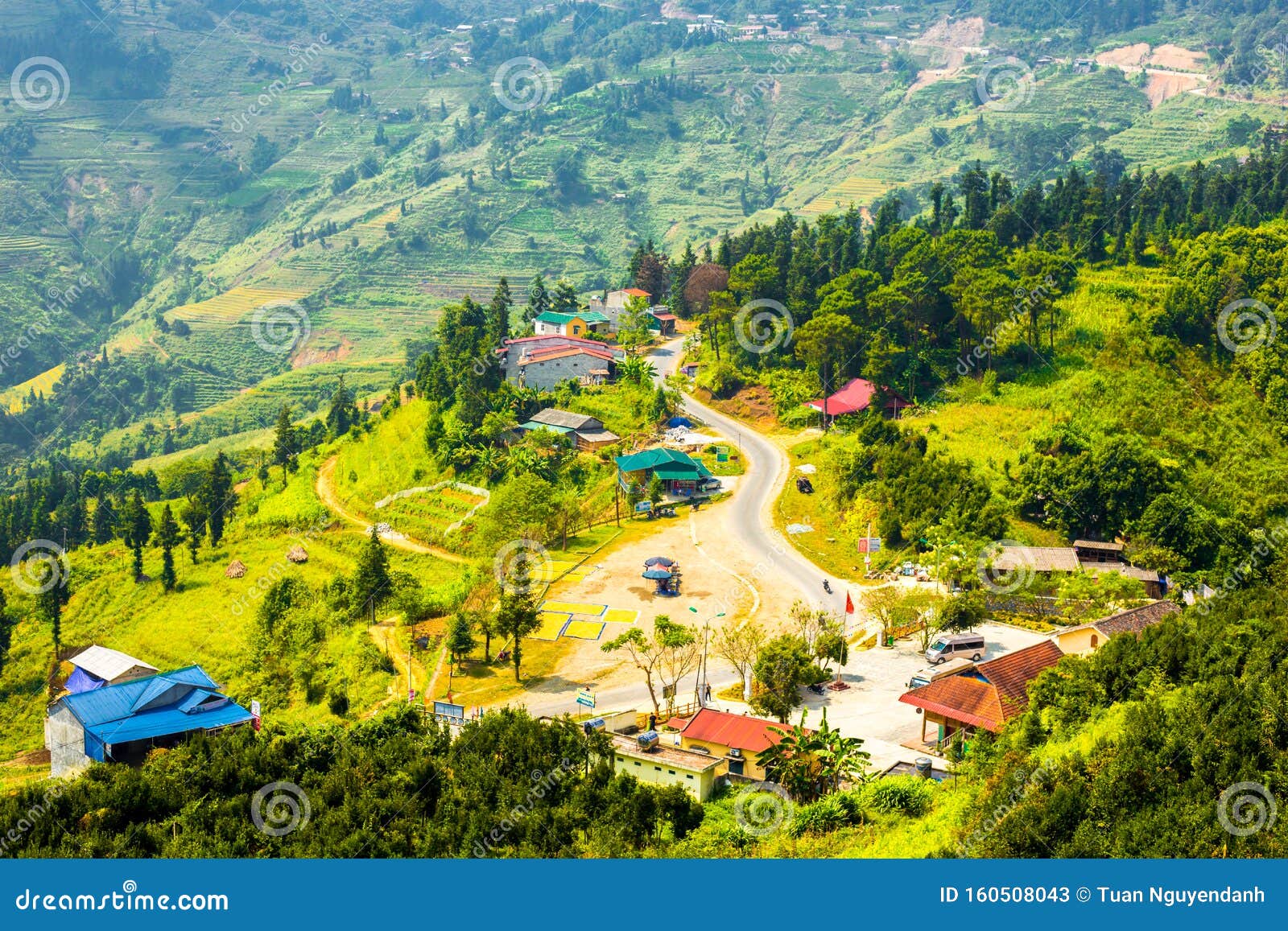 hometown landscape photo , doc tham ma