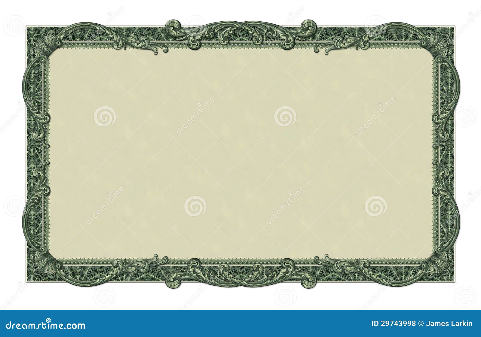 Money Border Royalty Free Stock Photos - Image: 29743998