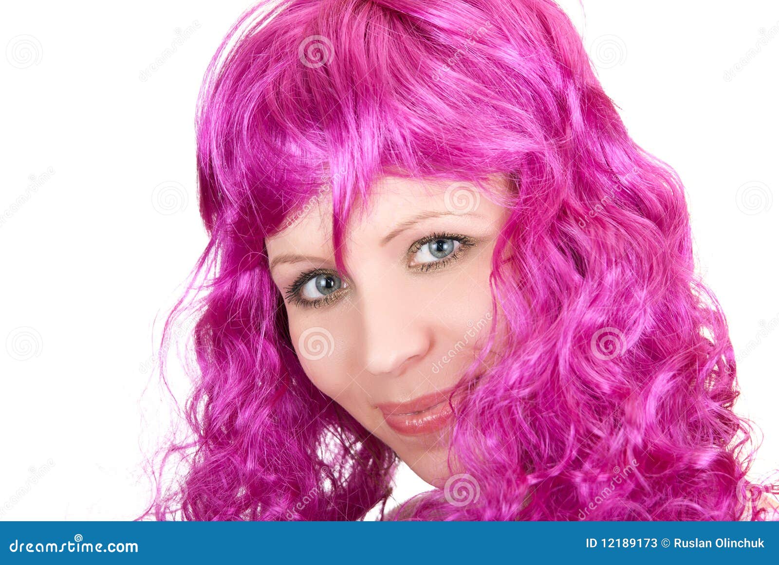 Photo of a pink girl stock image. Image of happiness 12189173