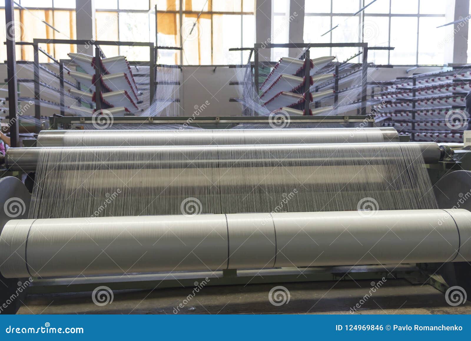 Polyethylene Filament Production at the Plant, Automated Work of