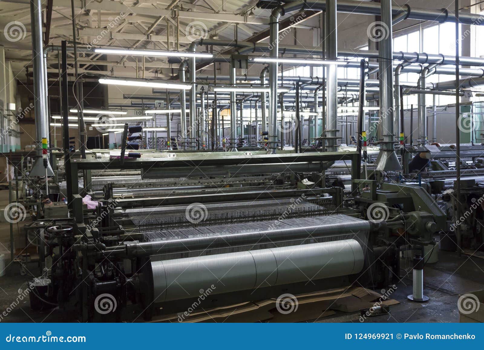 Polyethylene Filament Production at the Plant, Automated Work of