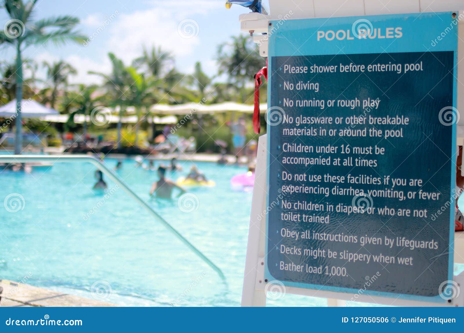 Pool Rules Signage stock photo. Image of private, relaxation 127050506