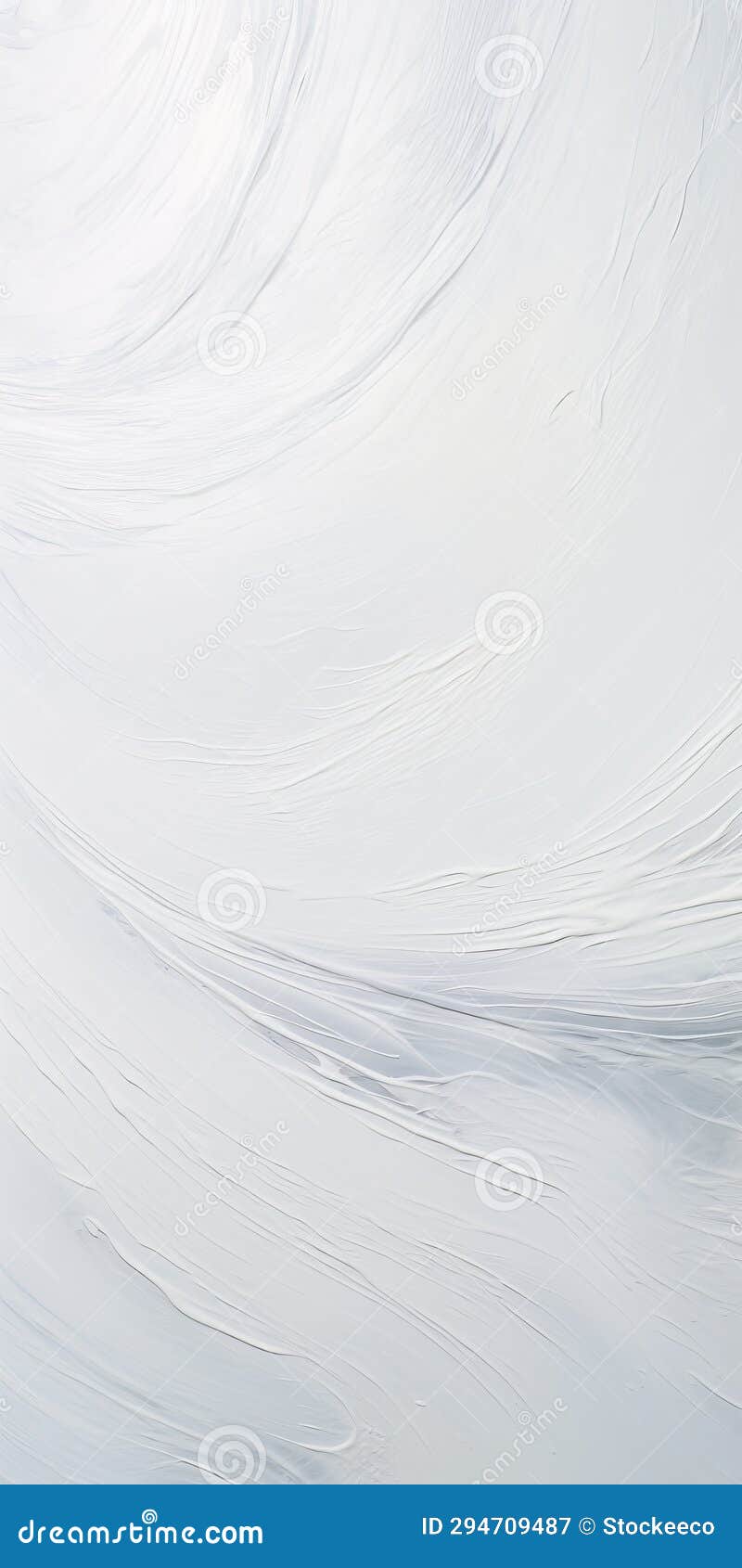 abstract white painting with detailed feather rendering and organic abstract expressionism