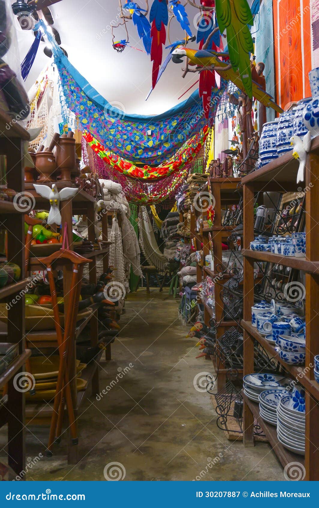 souvenir store in paraty