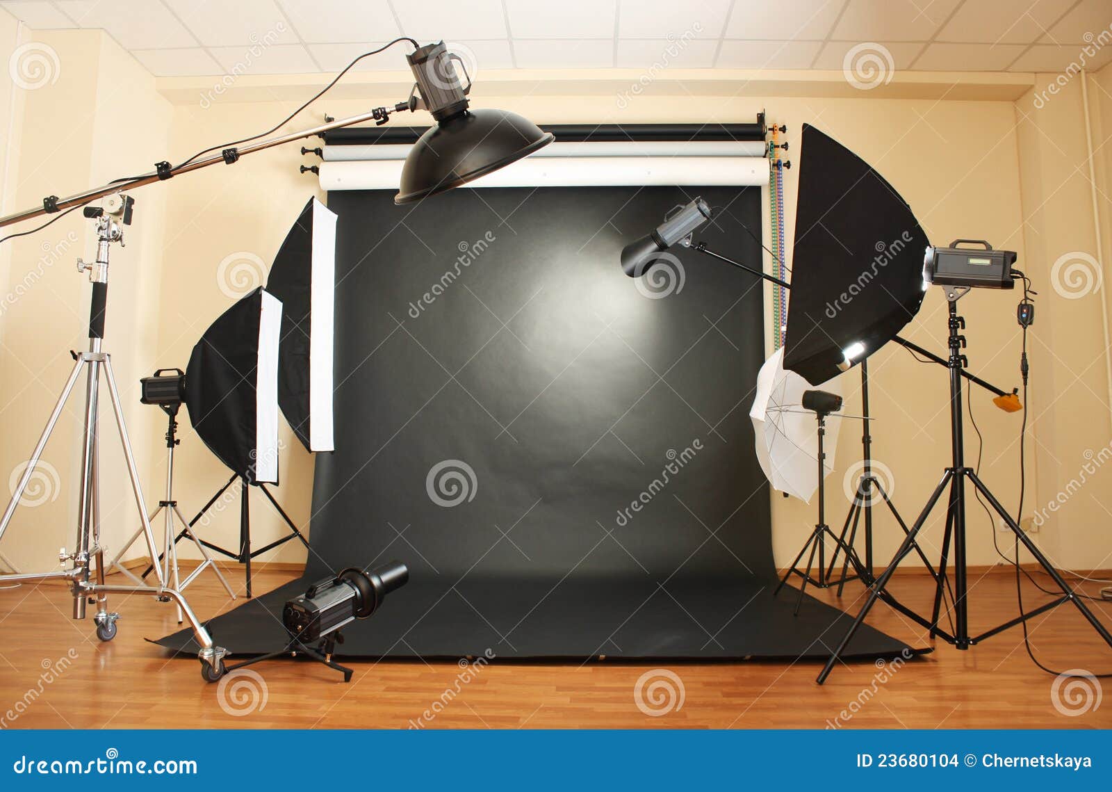 Photo studio stock photo. Image of technical, tool, grey 23680104