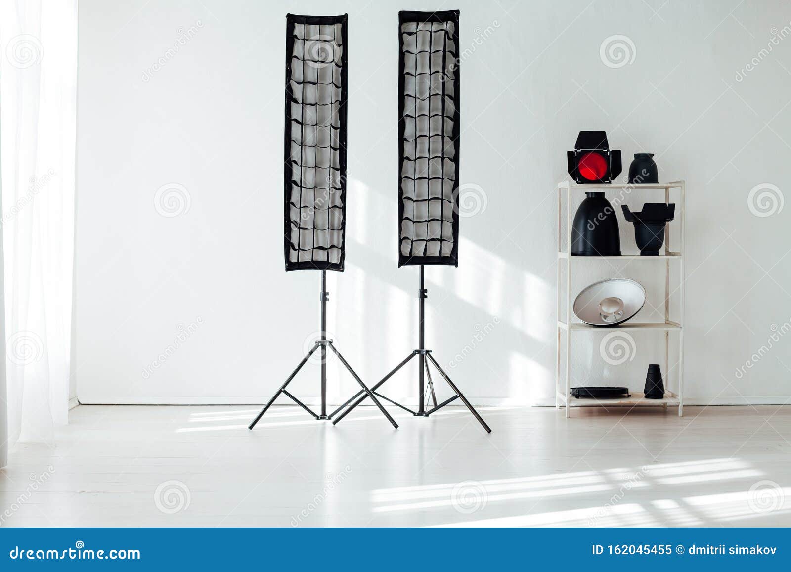Photo Studio Flash Equipment and Accessories of a Professional