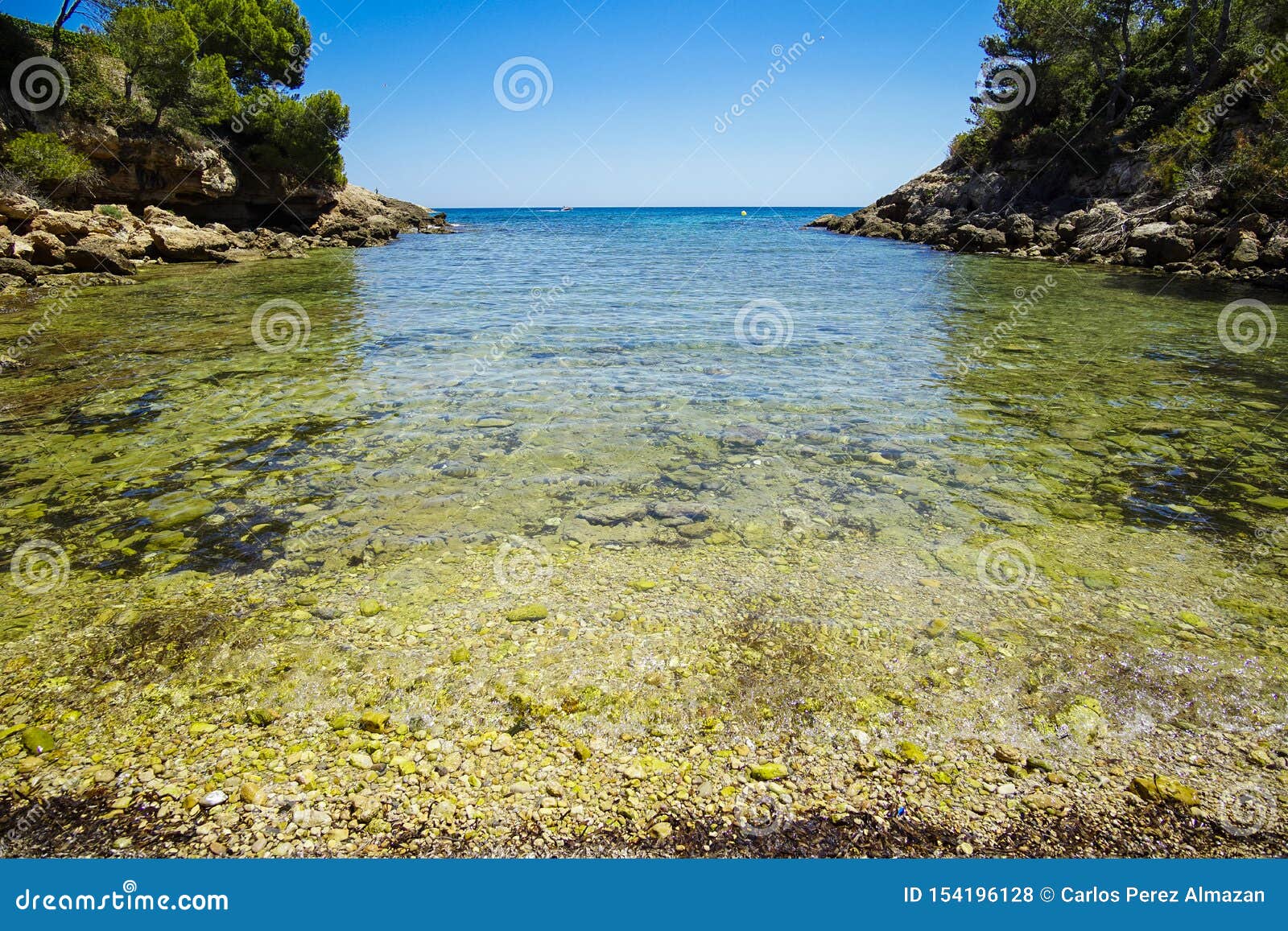 photo catalan coast in calafat