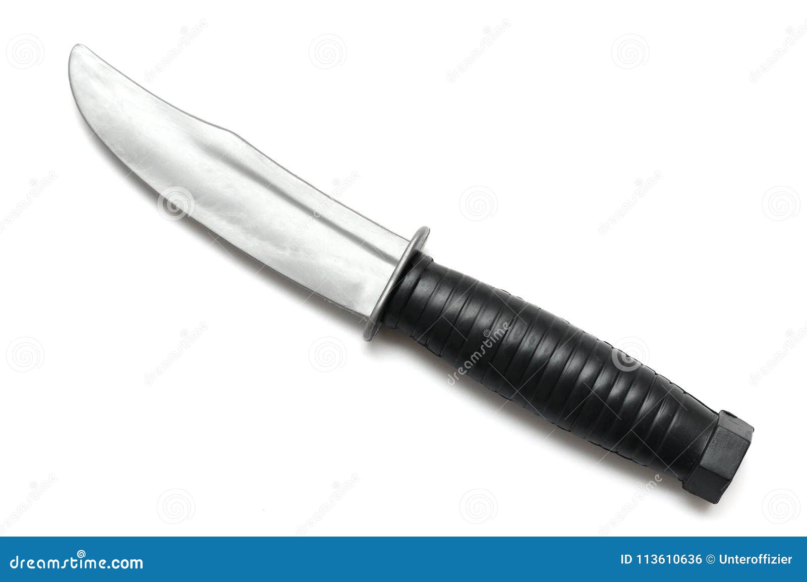A plastic toy knife stock photo. Image of imagination