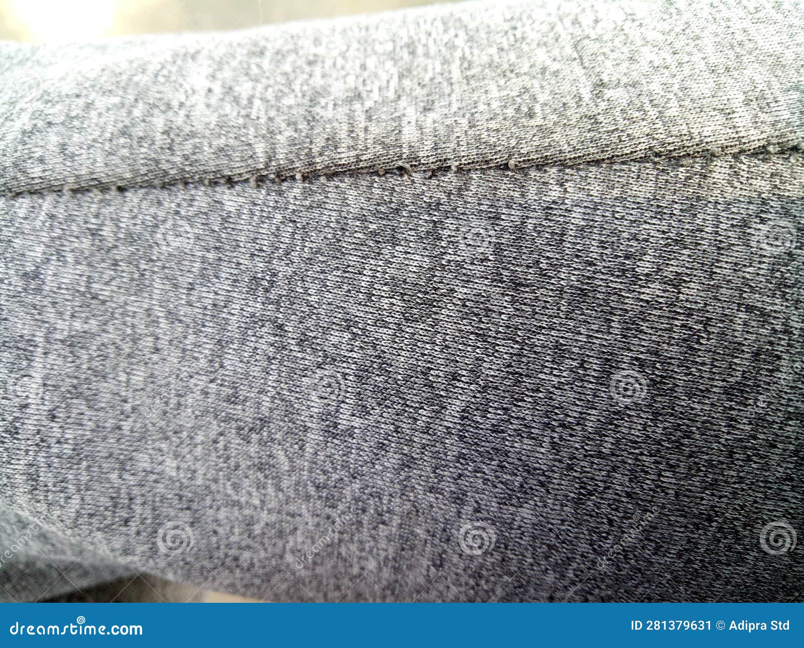 Photo of the Texture of a Gray Sweatpants Stock Image - Image of people ...