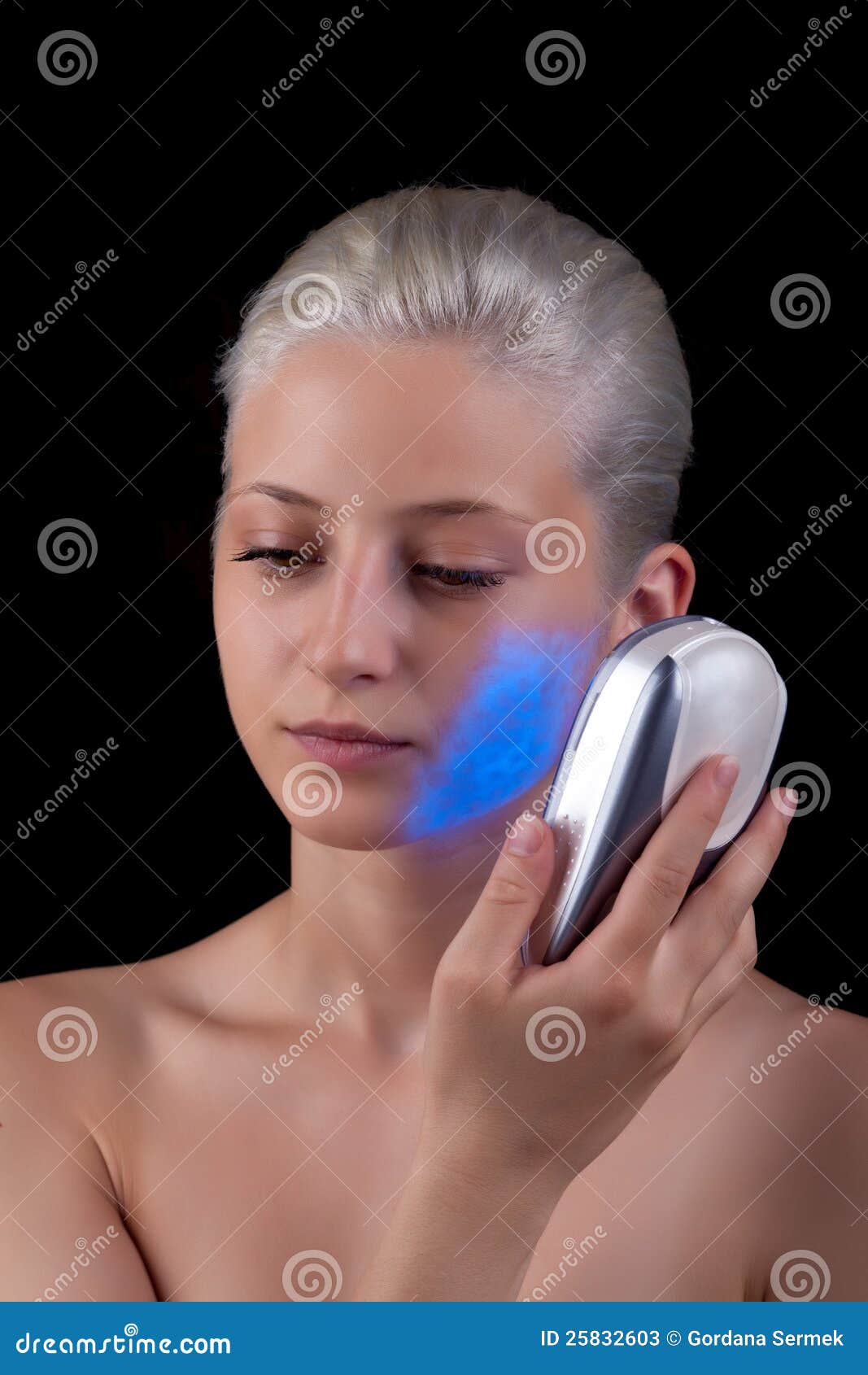 Phototherapy treatment stock image. Image of cosmetic 25832603