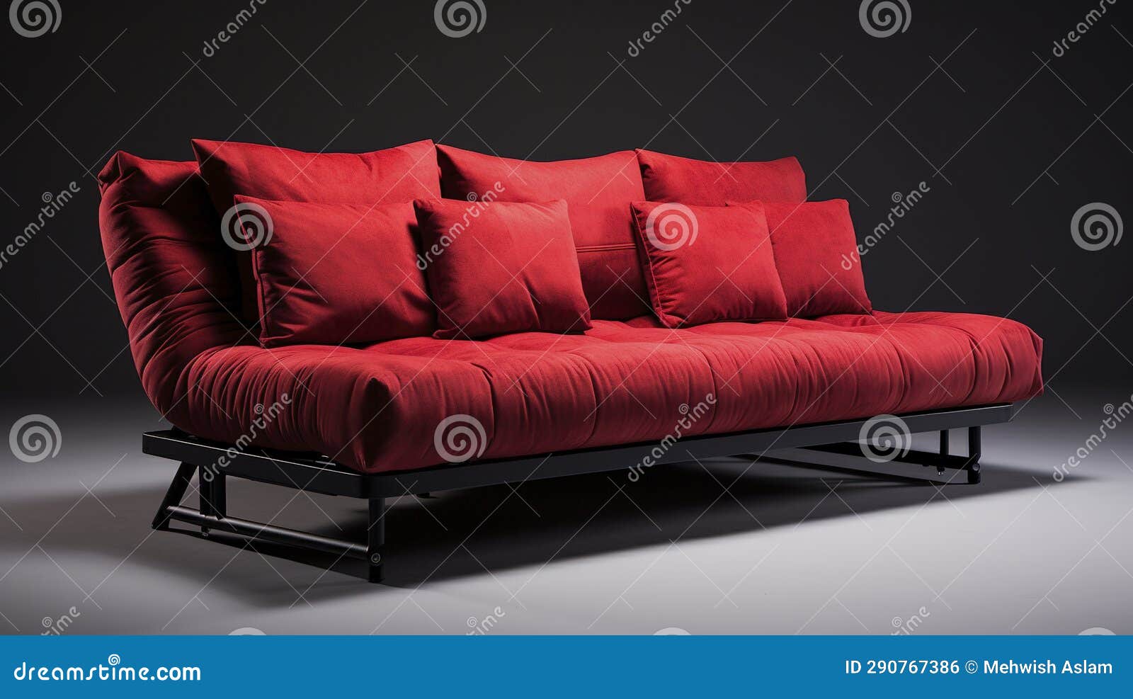 A Photo of a Versatile Sofa Bed Stock Illustration Illustration of