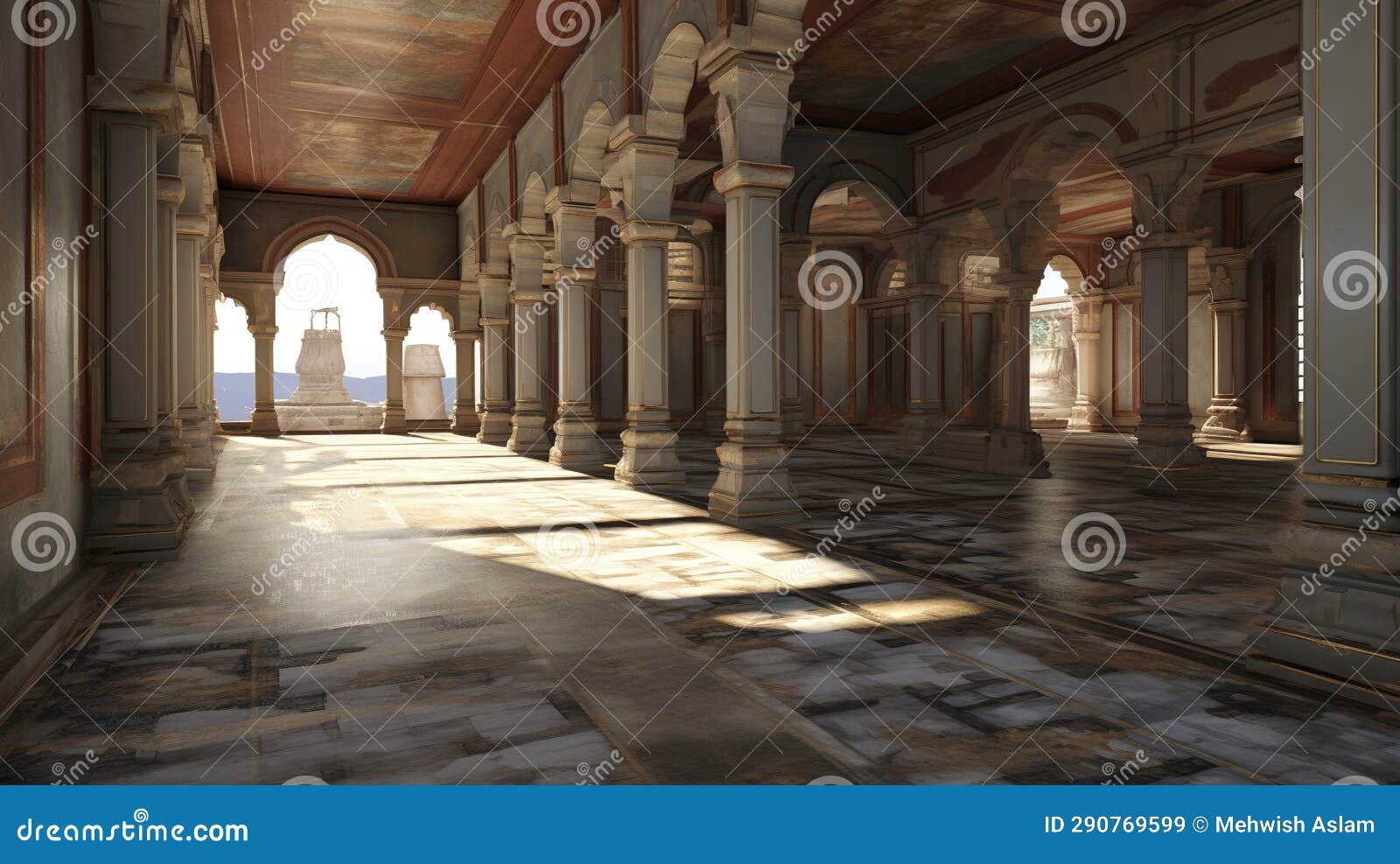 A Photo of Virtual Reality Cultural Heritage Preservation Stock