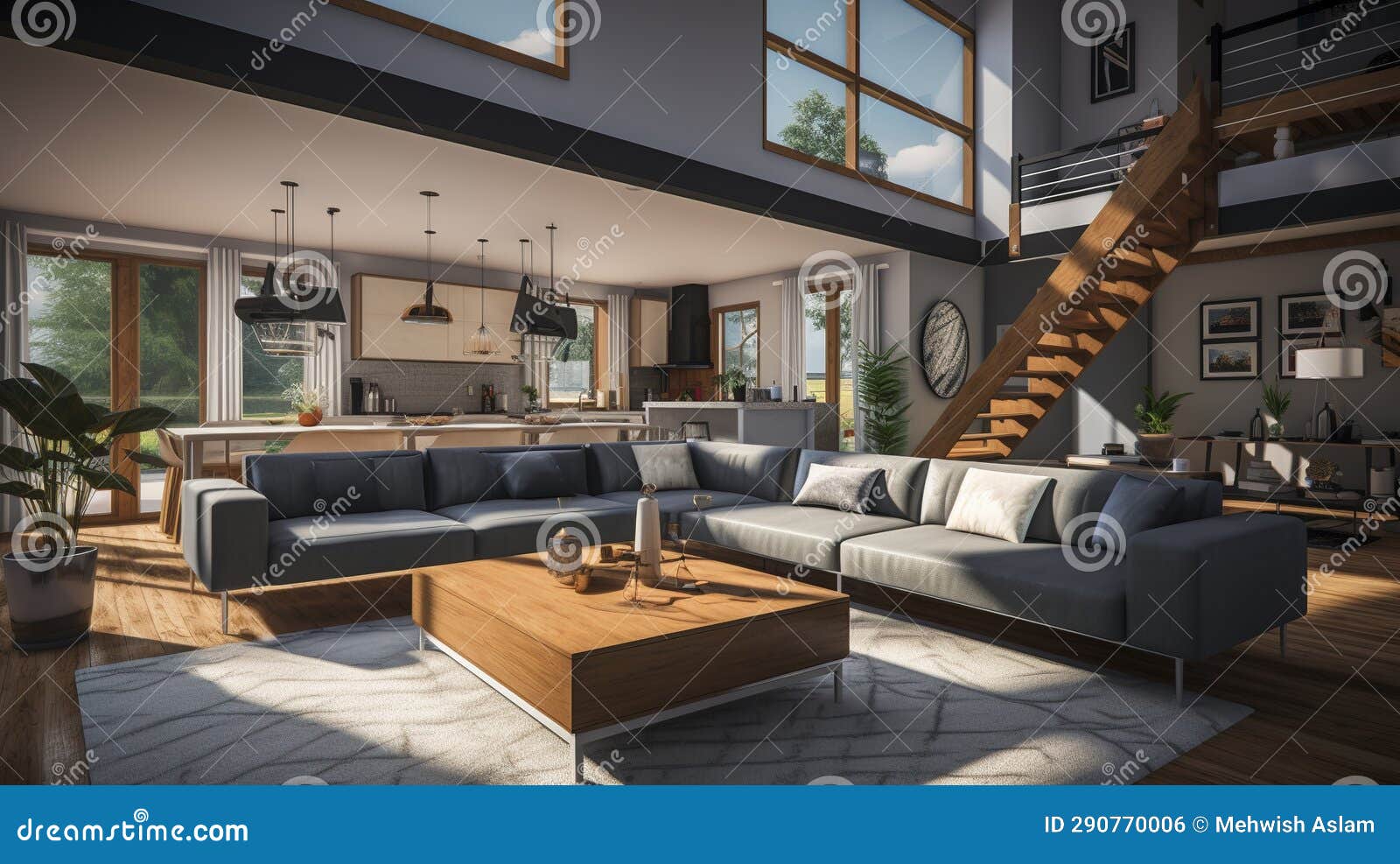 A Photo of Virtual Reality Interior Design and Home Renovation Stock