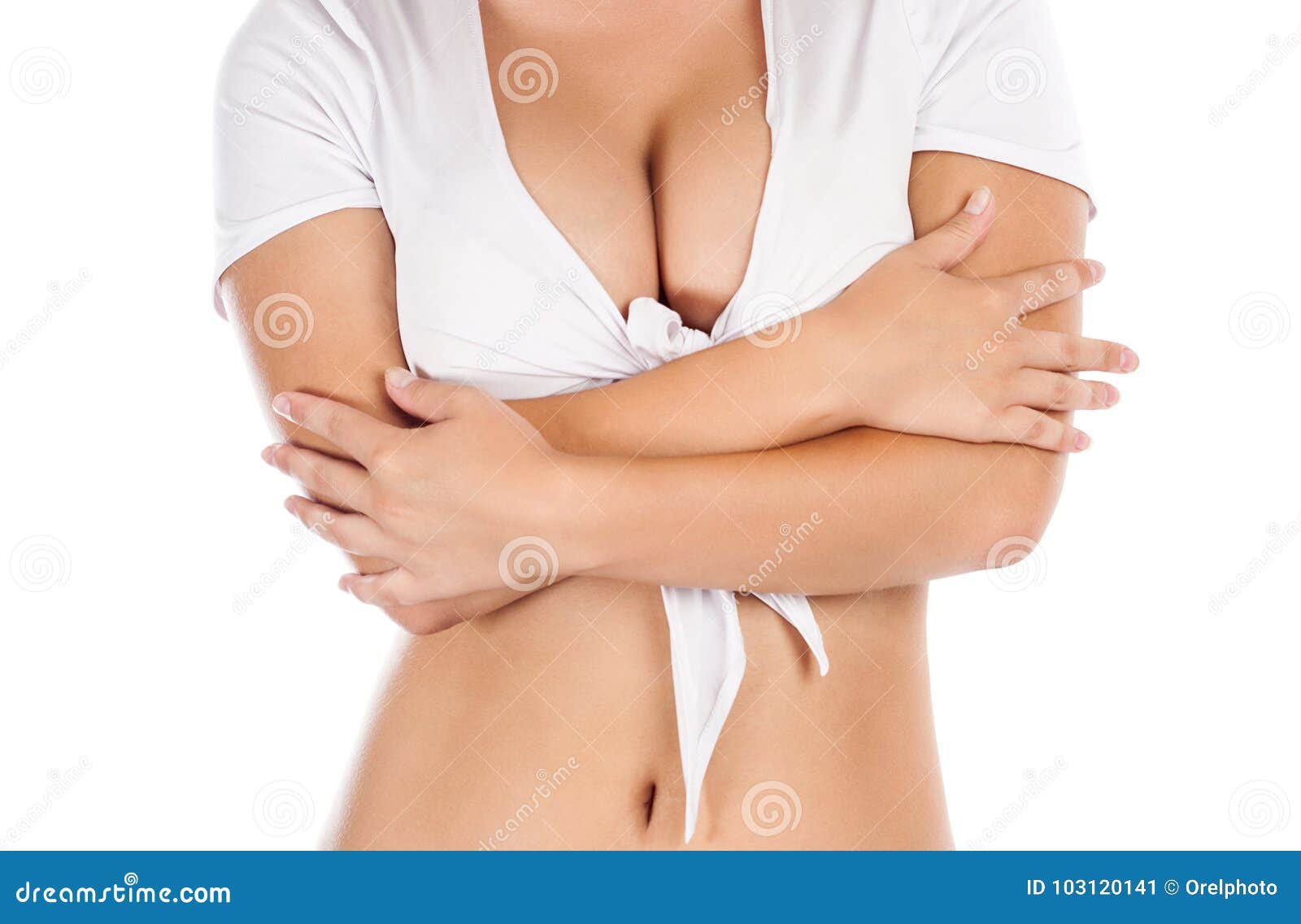 boobs girl no shirt or bra