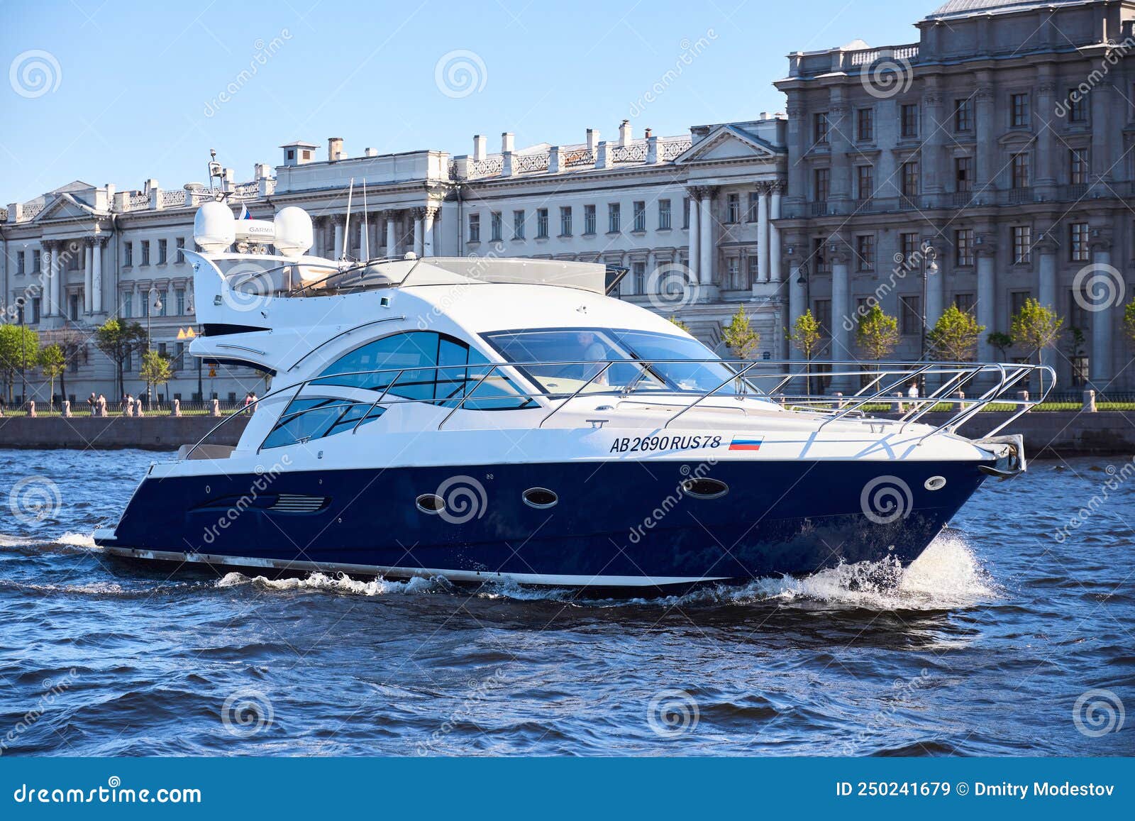 Photo of a Yacht Sailing on the River Editorial Stock Image Image of anchored, rich 250241679