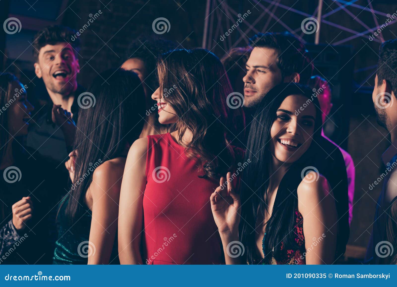 Photo of Young People Resting in Night Club Spending Time at Party ...