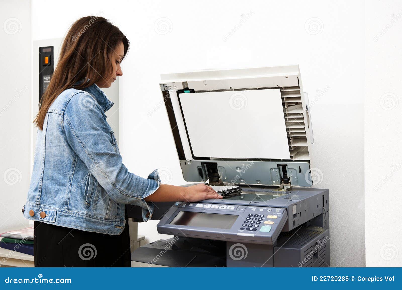 Photocopier stock photo. Image of glass, notes, photocopier 22720288