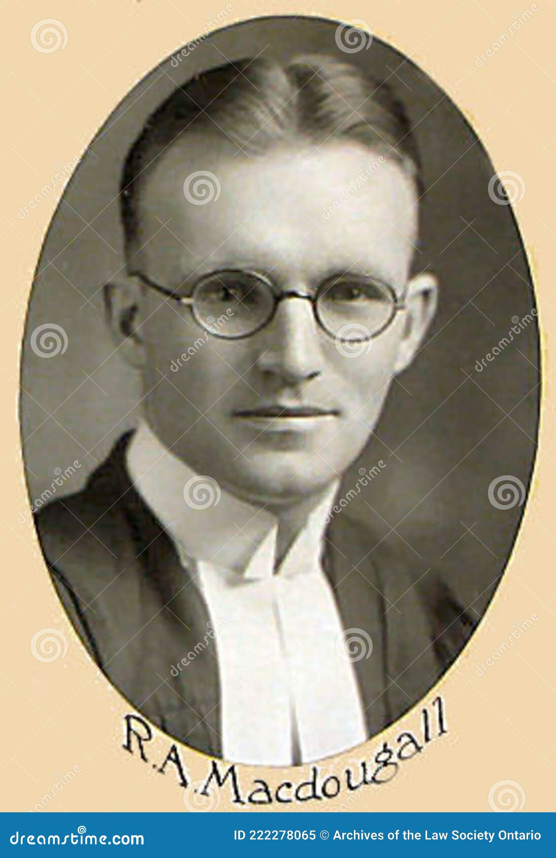 Photograph Of Robert Alan MacDougall (19001980) Picture. Image 222278065