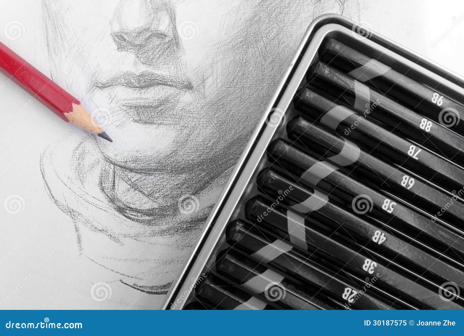 Pencil drawing: Learn to sketch with pencil