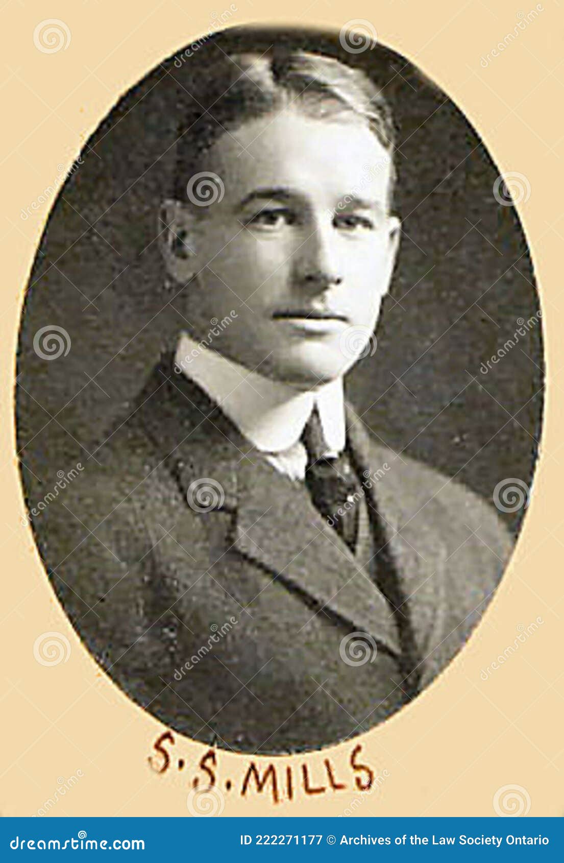 Photograph Of Stanley Stuart Mills (d. 1967) Picture. Image 222271177