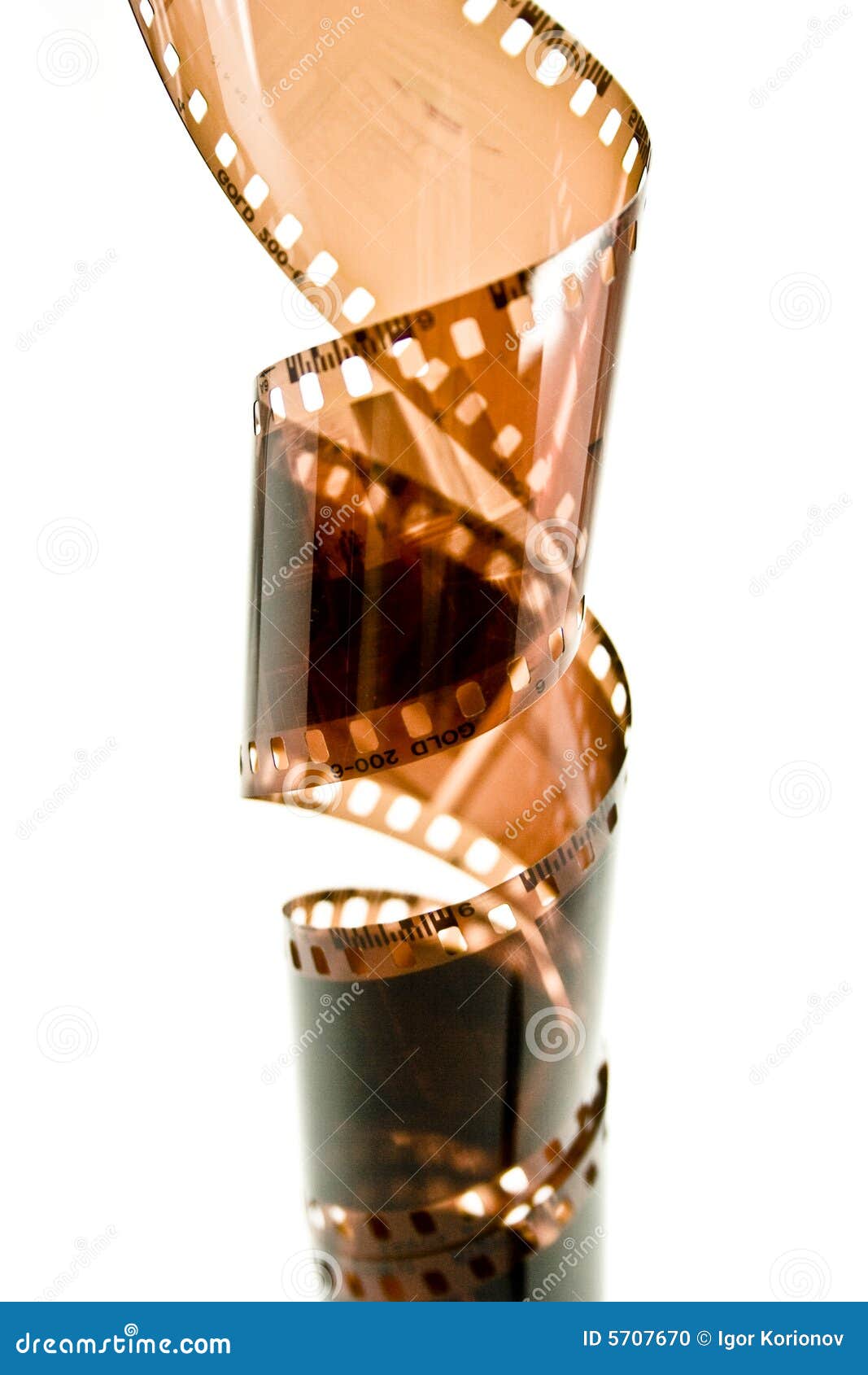 Photographic Film stock photo. Image of rolled, white 5707670